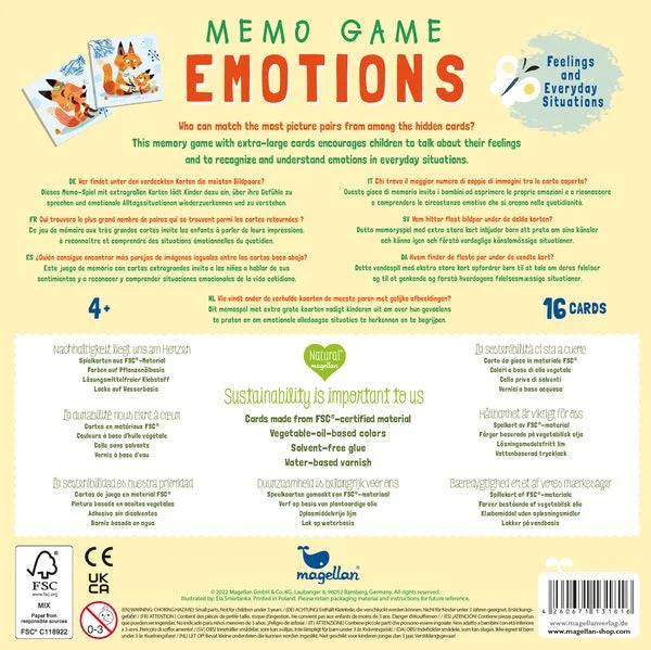 Emotions Memo Game