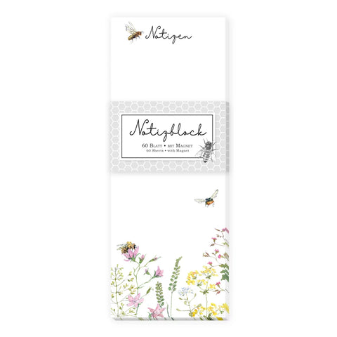 Magnetischer Notizblock *Bienen*