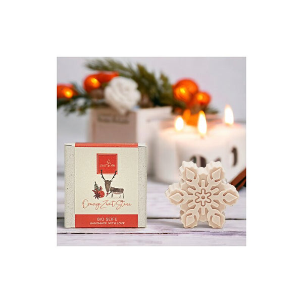 Seife Orange Zimt Stern | Hautsinn