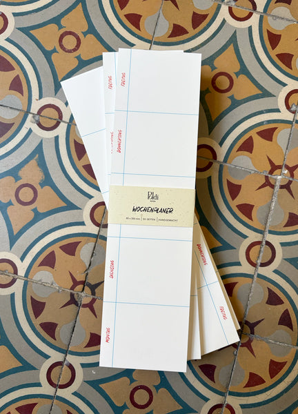 Notizblock Wochenplaner