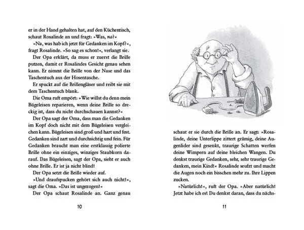 Rosalinde hat Gedanken im Kopf - Christine Nöstlinger