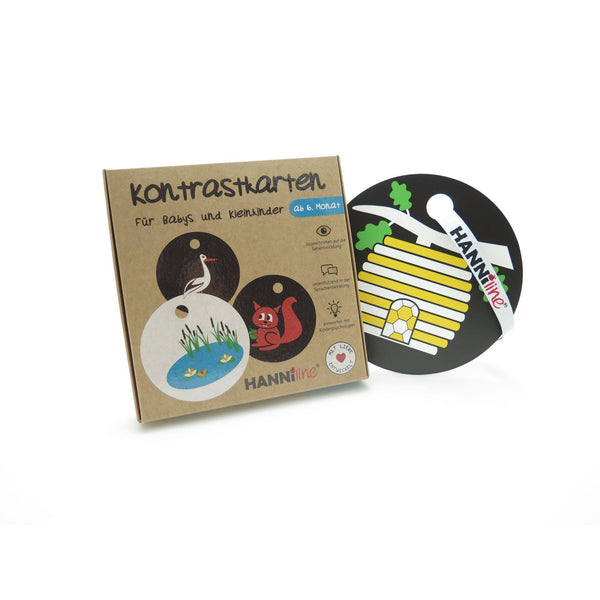 Kontrastkarten ab dem 6. Lebensmonat | Geburtsgeschenk für Babys