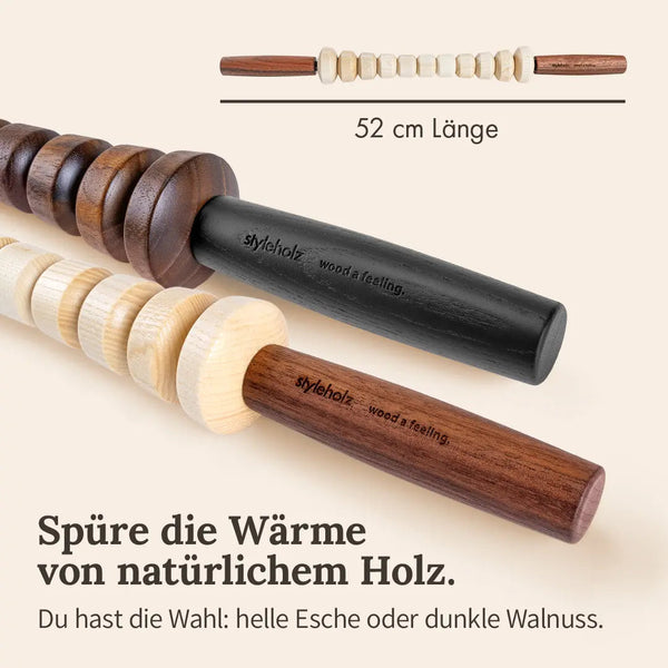 Faszienstab Woodstick FLEX Styleholz