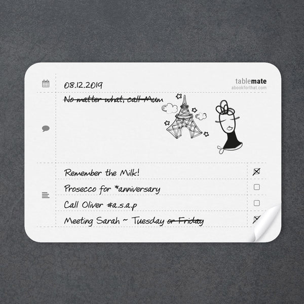 tablemate (sticky notes)
