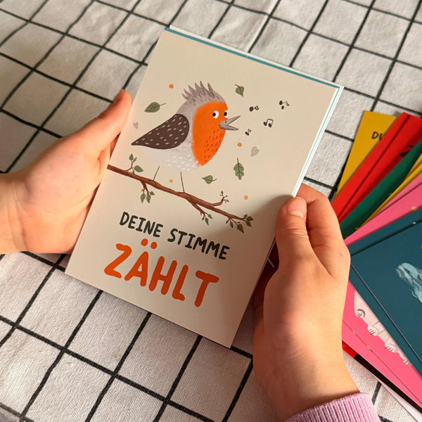 Tierische Mutmacher-Postkarten | 30 Karten