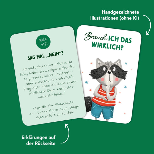 Starke Taten – Umweltkarten für Kinder