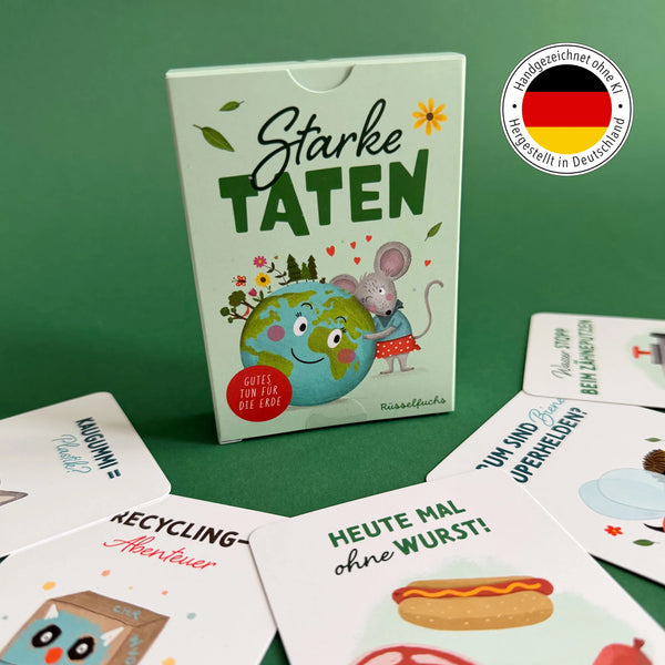 Starke Taten – Umweltkarten für Kinder