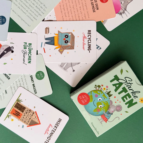 Starke Taten – Umweltkarten für Kinder
