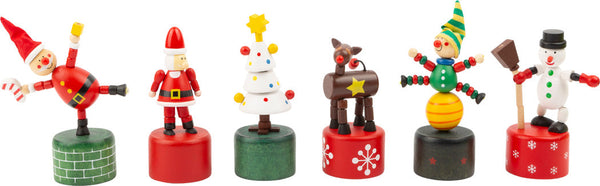 Drückfiguren Weihnachten Weihnachtsmann
