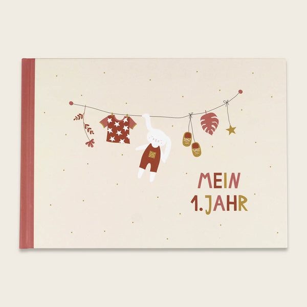 Mein 1. Jahr - Babybuch mit 100 Seiten