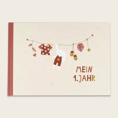 Mein 1. Jahr - Babybuch mit 100 Seiten