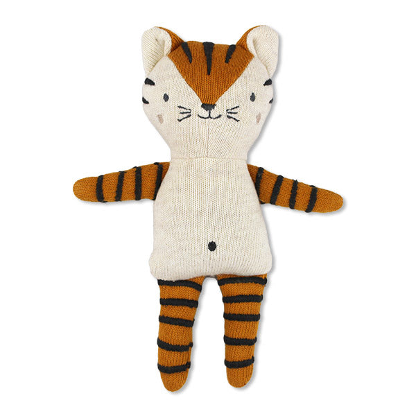 Babyrassel Tiger, Biobaumwolle