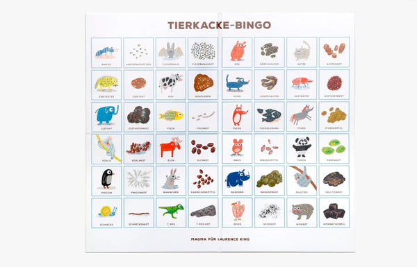 Tierkacke - Bingo