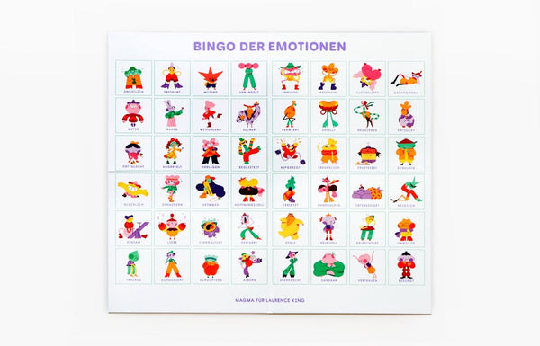 Bingo der Emotionen - Entdecke deine Gefühle