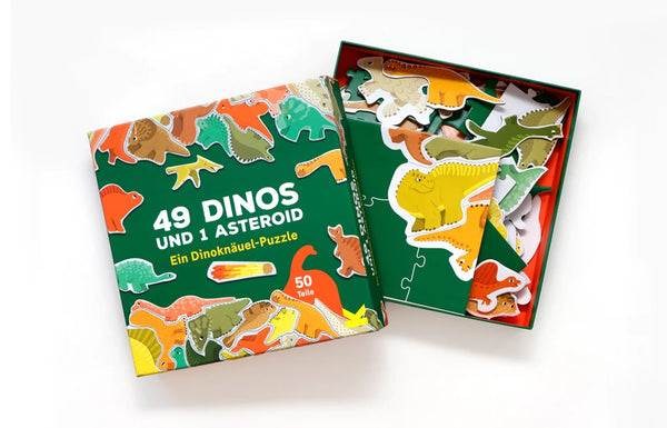 49 Dinos und 1 Asteroid | Ein Dinoknäuel-Puzzle