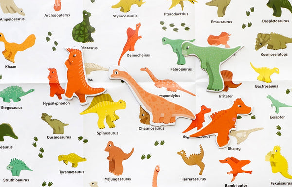 49 Dinos und 1 Asteroid | Ein Dinoknäuel-Puzzle