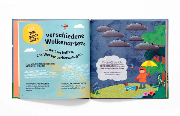 Zum Glück gibt's Wolken und Regen