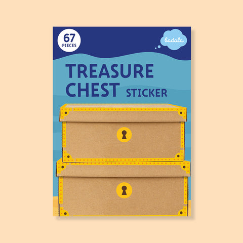 SCHATZKISTE Sticker von Badala - DIY Treasure Chest