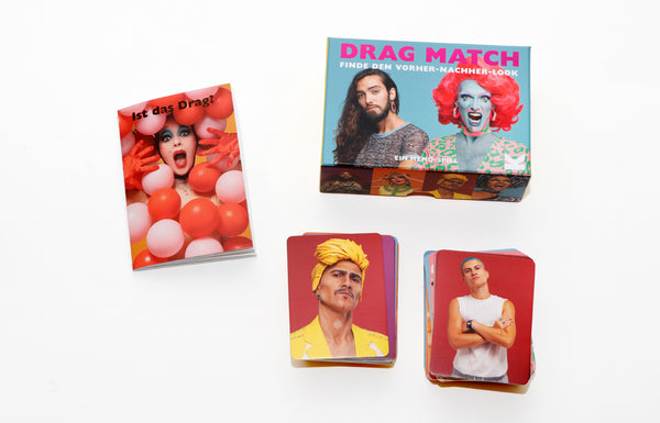 Drag Match | Finde den Vorher-Nachher-Look. Ein Memo-Spiel