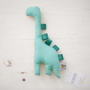 Dinosaurier Rassel mint & gelb