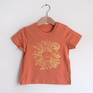 Baby & Kinder T-Shirt *WILD AT HEART* Löwe - vulcano stone