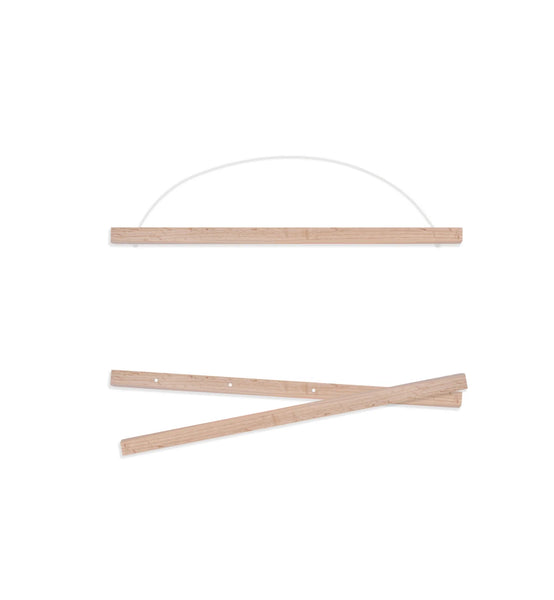 Posterleiste magnetisch Holz Eiche 51 cm (50 X 70 Poster)