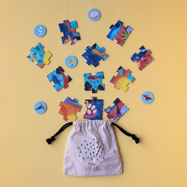 MY LITTLE DINO Pocket Puzzle Londji