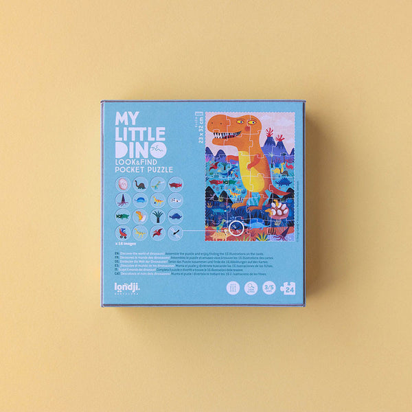 MY LITTLE DINO Pocket Puzzle Londji