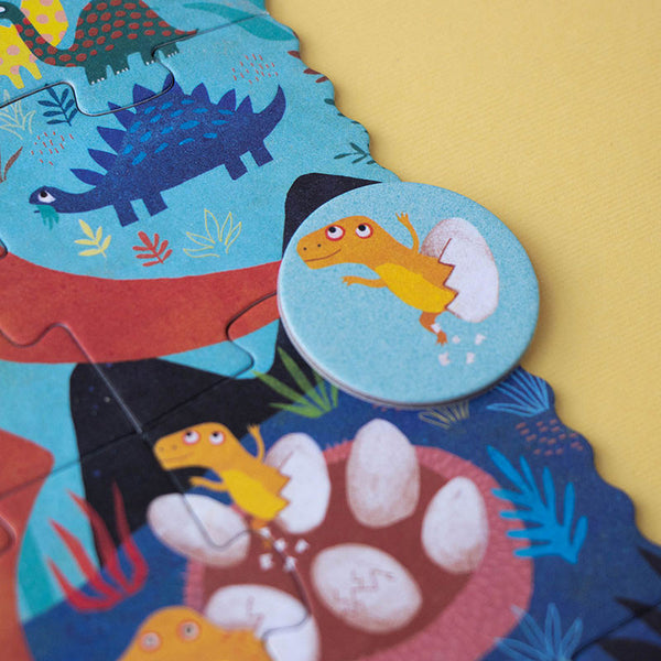 MY LITTLE DINO Pocket Puzzle Londji