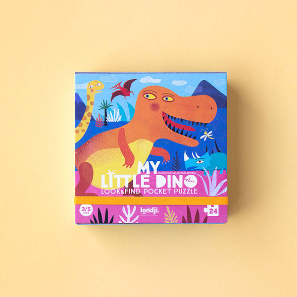 MY LITTLE DINO Pocket Puzzle Londji