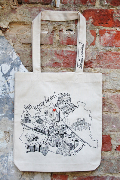 Wien - Tasche *Pin your heart*