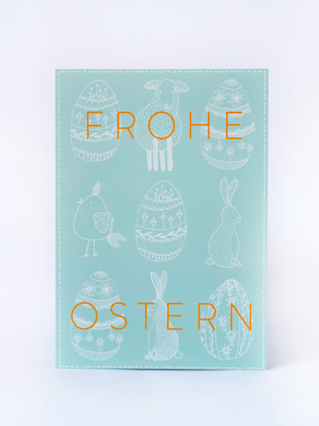 Postkarte *Frohe Ostern*