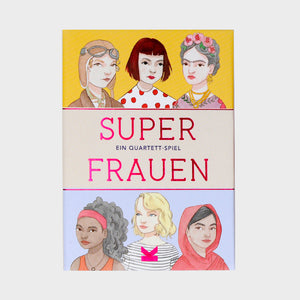 Super Frauen Ein Quartett-Spiel