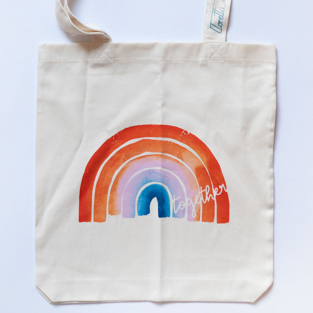 Tasche *together* Regenbogen