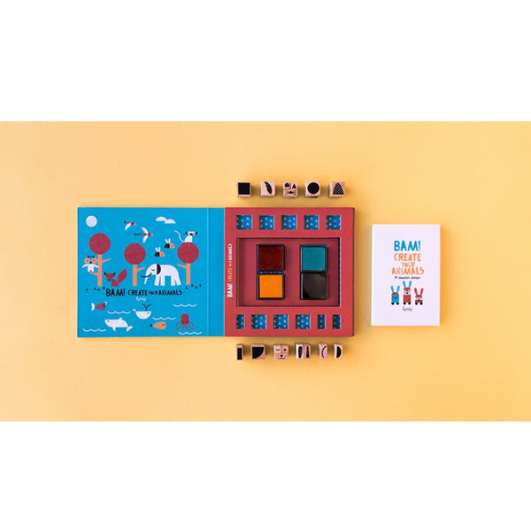 BAM! ANIMALS Tier Stempel Set