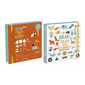 BAM! ANIMALS Tier Stempel Set