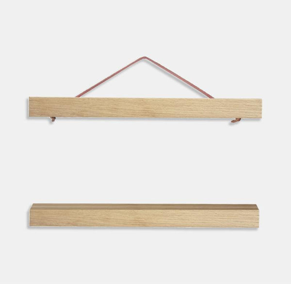 Posterleiste magnetisch Holz 41 cm | Somaj