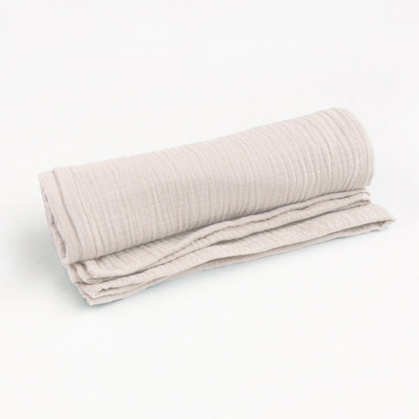 Musselin Tuch Beige