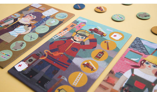 I WANT TO BE Lotto Spiel - Berufe | Londji