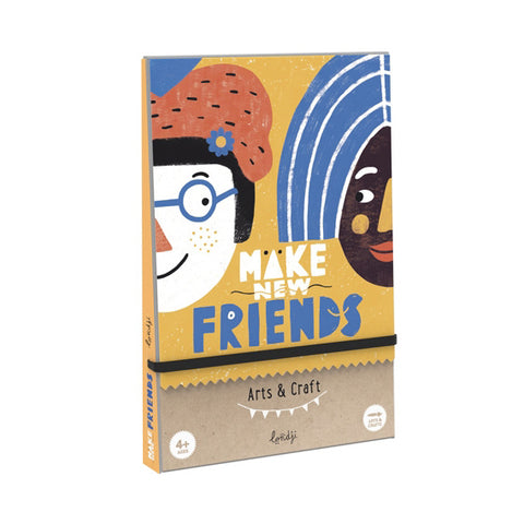 MAKE NEW FRIENDS STICKERS Girlande gestalten Londji