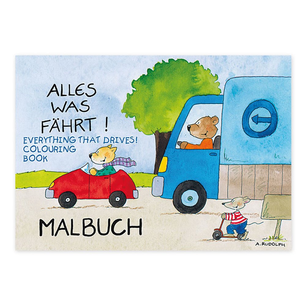 Mini-Malbuch *Alles was fährt*