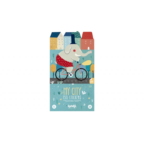 MY CITY STICKERS Stadt Aufkleber Set | Londji