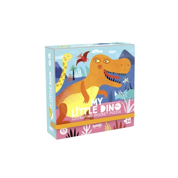 MY LITTLE DINO Pocket Puzzle Londji