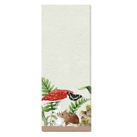Magnetischer Notizblock Wald