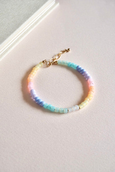 Armband CANDI - double rainbow | SAN SAN