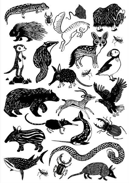 Tattoos *Black Animals*