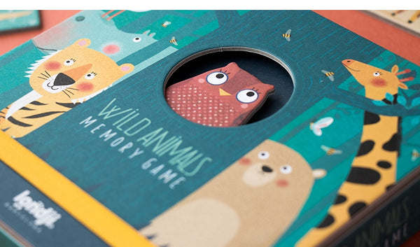 WILD ANIMALS MEMO Memory Londji