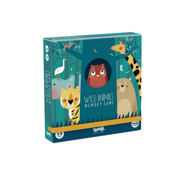 WILD ANIMALS MEMO Memory Londji